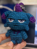 KEYCHAIN: 4.5” Blue Sad Pal