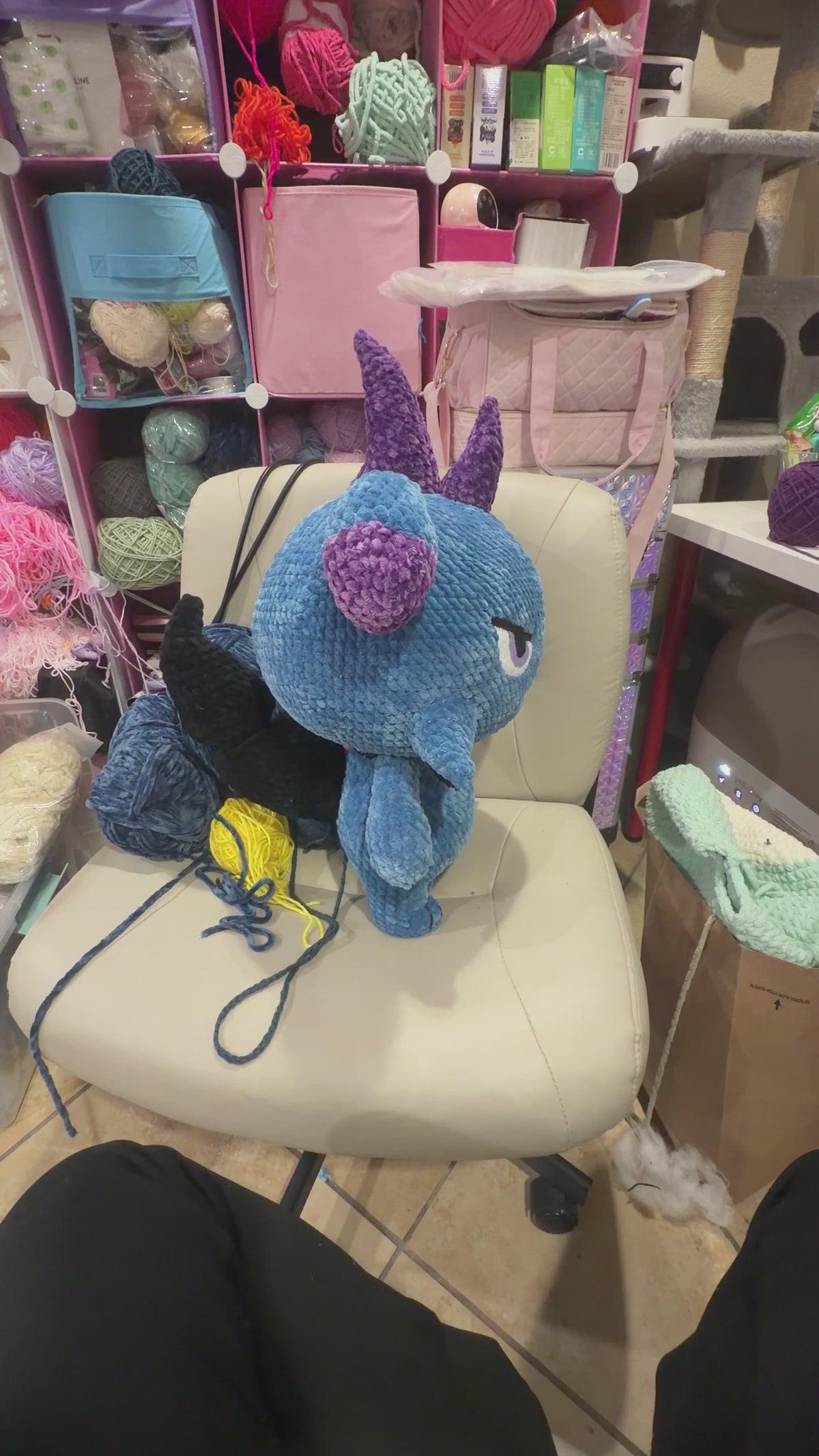 GIGANTOR 24” Chenille Sad Pal Plushie