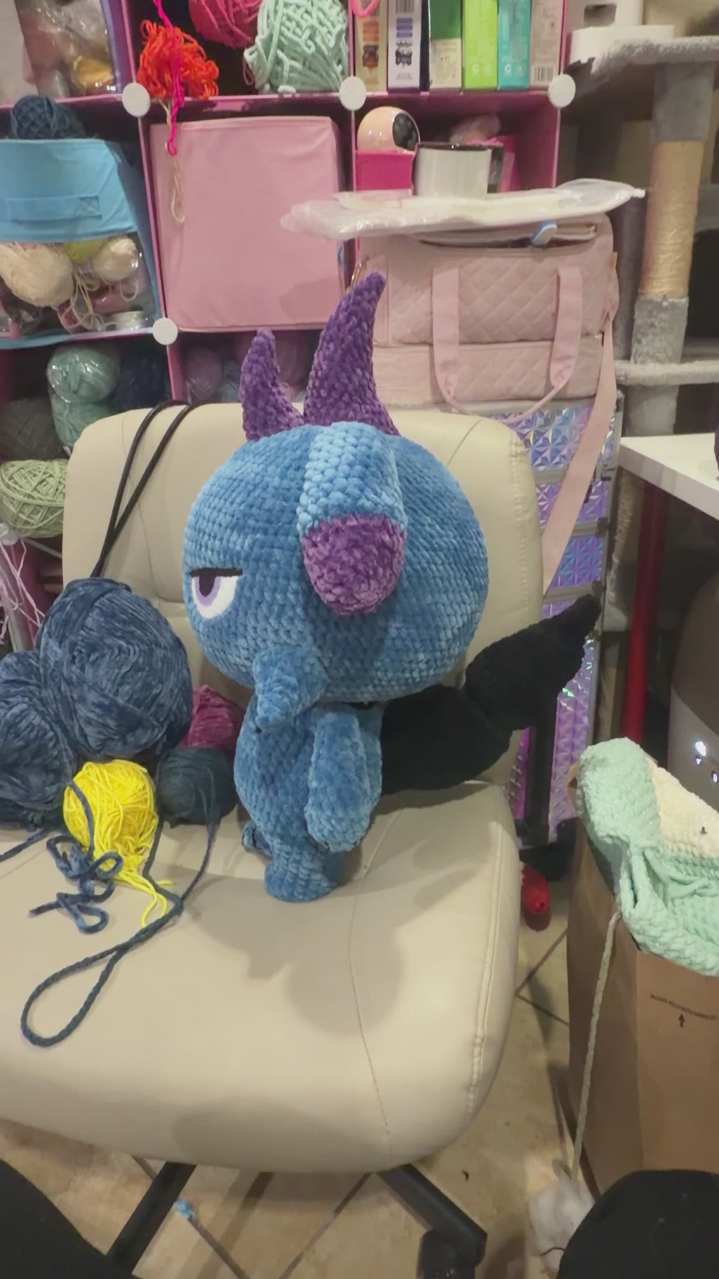 GIGANTOR 24” Chenille Sad Pal Plushie